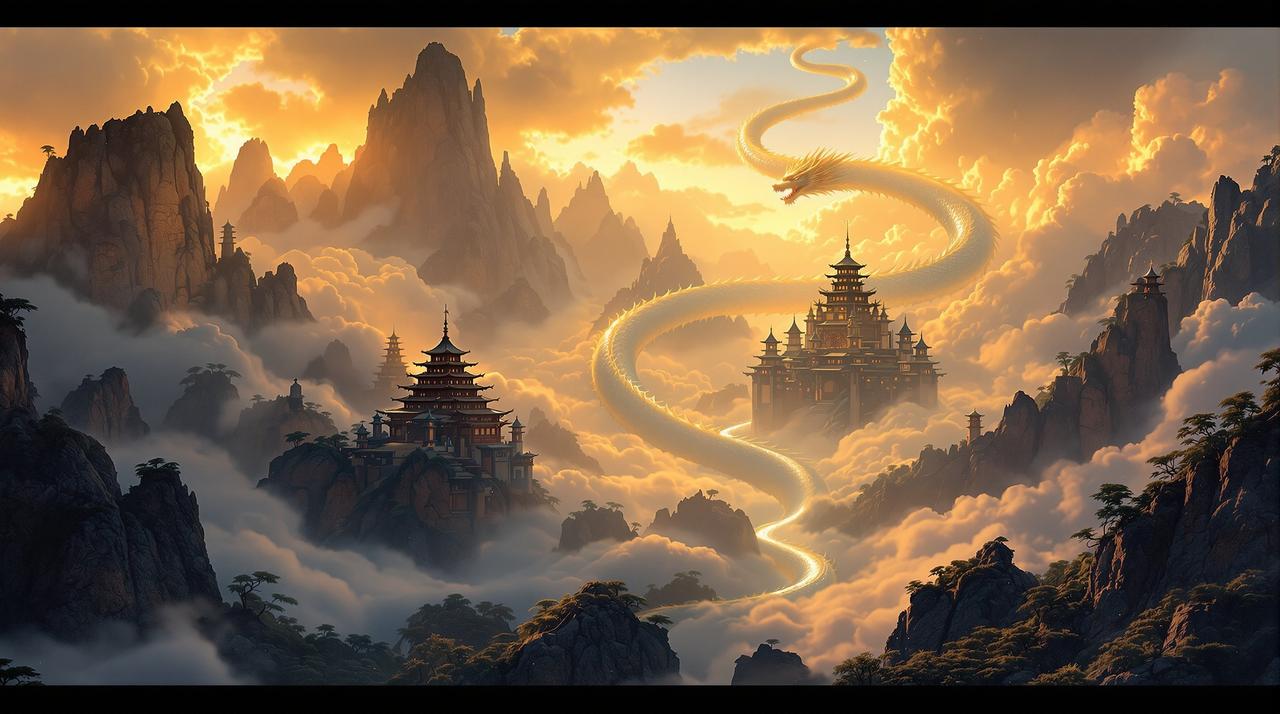 二次元漫画 - 仙侠世界全景